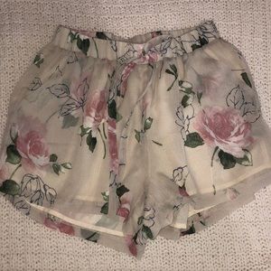Floral shorts